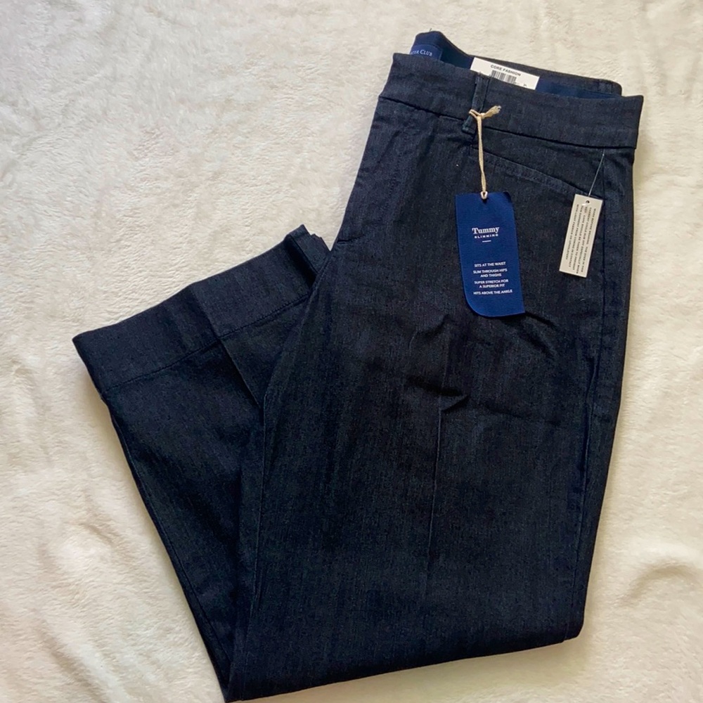 ⚡️NWT⚡️ Charter Club cropped denim trousers